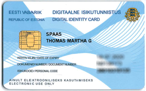 estonian ID card